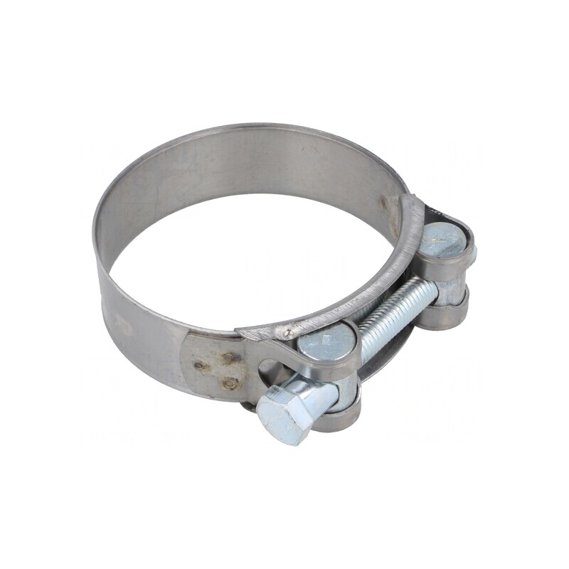 Colier de Oțel Cromat 24mm 68-73mm | Electronic-mag.ro | Componente Electronice