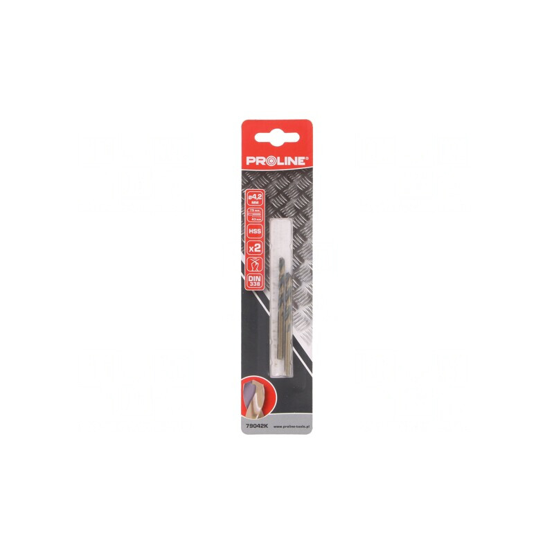 Burghiu Metal Ø 4,2mm Oțel Rapid HSS 2buc | Electronic-mag.ro | Componente Electronice