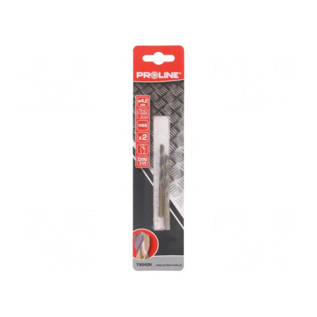 Burghiu Metal Ø 4,2mm Oțel Rapid HSS 2buc | Electronic-mag.ro | Componente Electronice