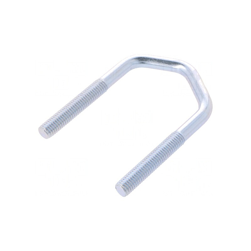 Bridă U Oțel Zinc 41mm x 43mm | Electronic-mag.ro | Componente Electronice