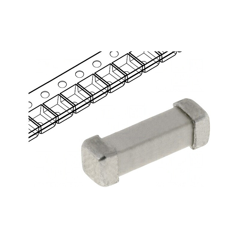 Siguranță întârziere 1A SMD ceramică 277VAC 250VDC | Electronic-mag.ro | Componente Electronice