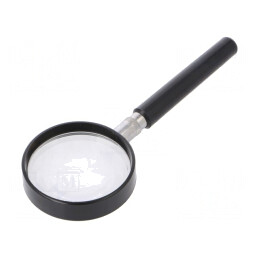 Lupă Manuală cu Lentilă Ø50mm și Mărire x5 | Electronic-mag.ro | Componente Electronice