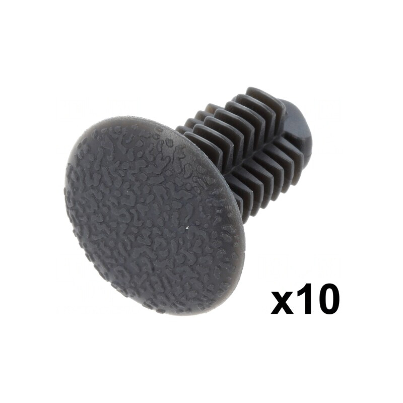 Clips Tapițerie 10 buc Citroën Opel Peugeot 17.5mm | Electronic-mag.ro | Componente Electronice
