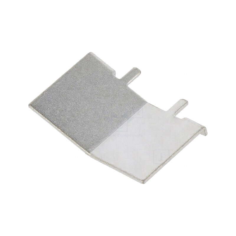 Radiator Extrudat Plat Argintiu TO220 20mm x 31mm x 0.8mm | Electronic-mag.ro | Componente Electronice