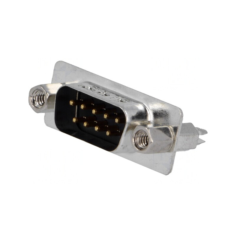 D-Sub 9-Pin Soclu Tată pentru PCB 5A | Electronic-mag.ro | Componente Electronice