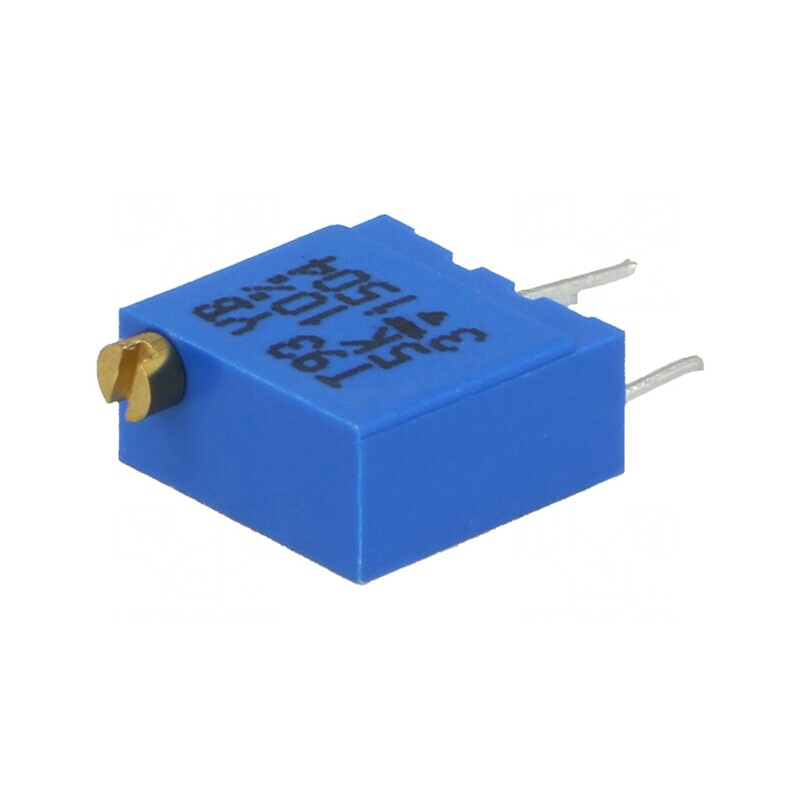 Potentiometru Multitura 5kΩ 500mW THT ±10% | Electronic-mag.ro | Componente Electronice