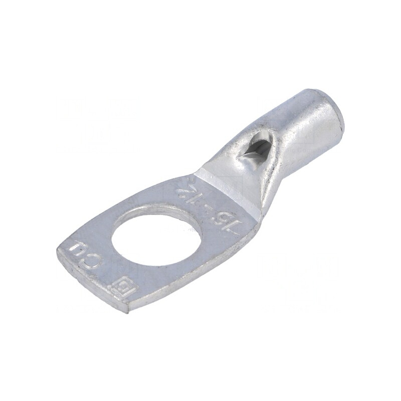 Vârf Inelar Tubular M12 16mm2 Crimpat Cabluri Cositorite | Electronic-mag.ro | Componente Electronice