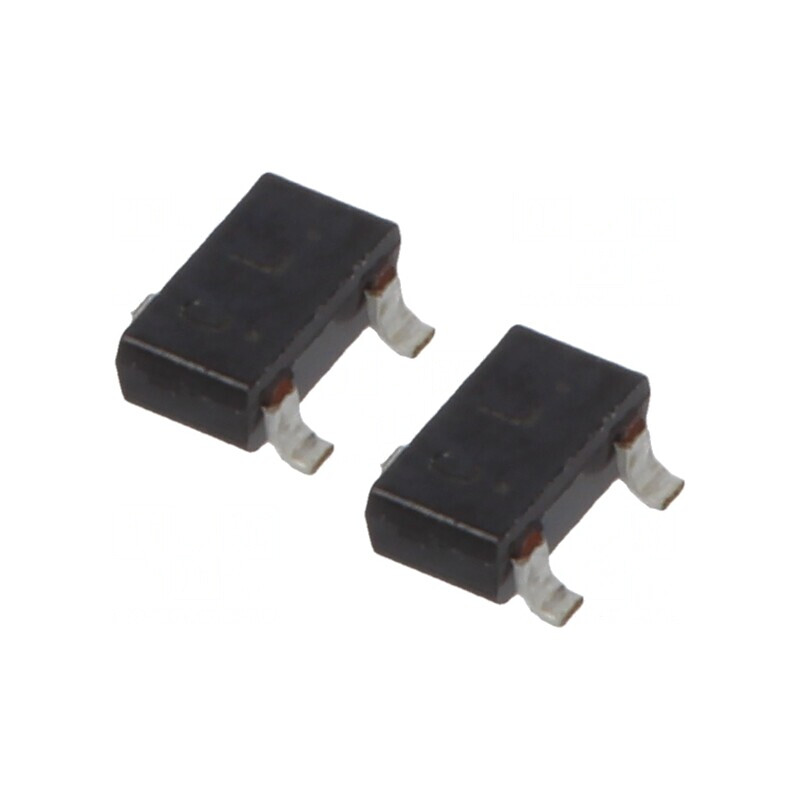 Tranzistor PNP Bipolar 50V 0.1A 0.2W SOT23 R1 10kΩ | Electronic-mag.ro | Componente Electronice