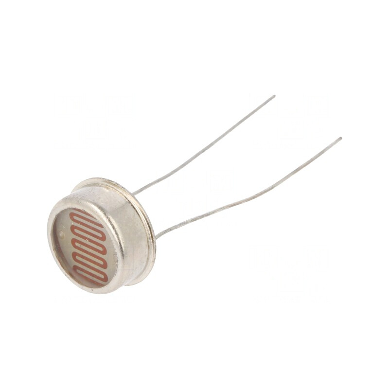 Fotorezistor 250mW 4-10kΩ 560nm THT 250VDC 12mm | Electronic-mag.ro | Componente Electronice
