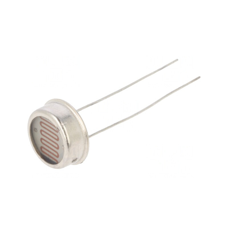 Fotorezistor THT 250mW 140-300kΩ 560nm 12mm | Electronic-mag.ro | Componente Electronice Fotorezistor THT 250mW 140-300kΩ 560nm 12mm | Electronic-mag.ro | Componente Electronice