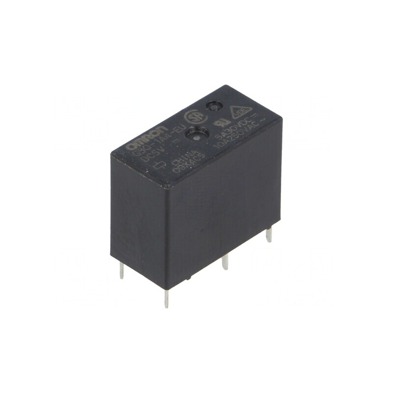 Releu Electromagnetic SPST-NO 5VDC 10A | Electronic-mag.ro | Componente Electronice