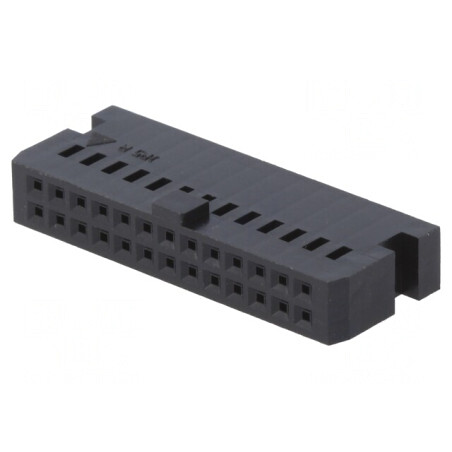 Conector Mufă Cablu-Placă Mamă HIF3C 2,54mm 26 PIN Fără Contacte | Electronic-mag.ro | Componente Electronice