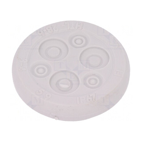 Garnitură Gri Deschis cu Orificii 28mm | Electronic-mag.ro | Componente Electronice