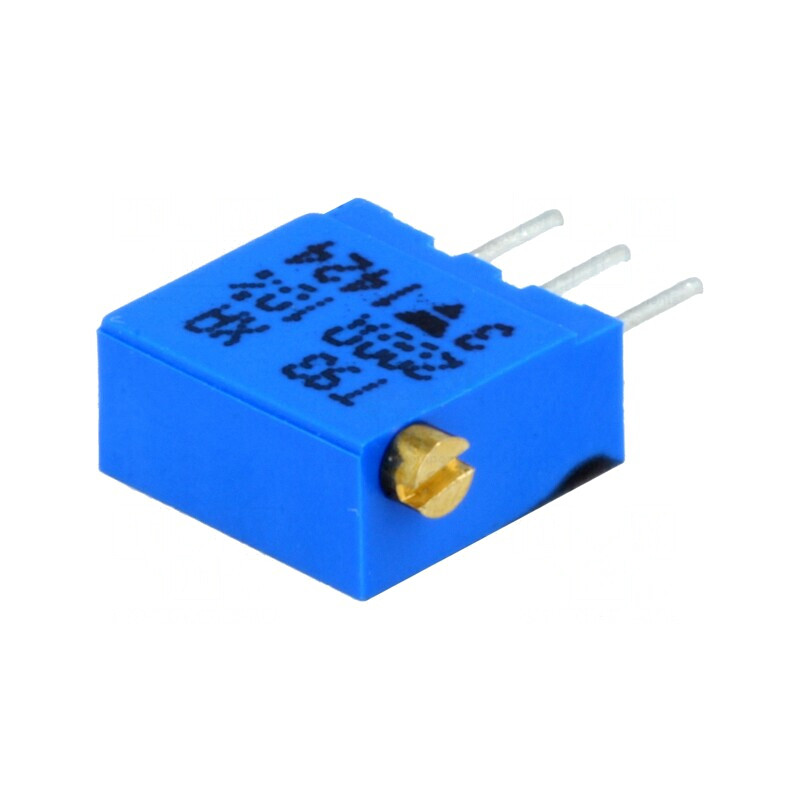Potentiometru Multitura 500Ω 500mW THT ±10% T93XA | Electronic-mag.ro | Componente Electronice