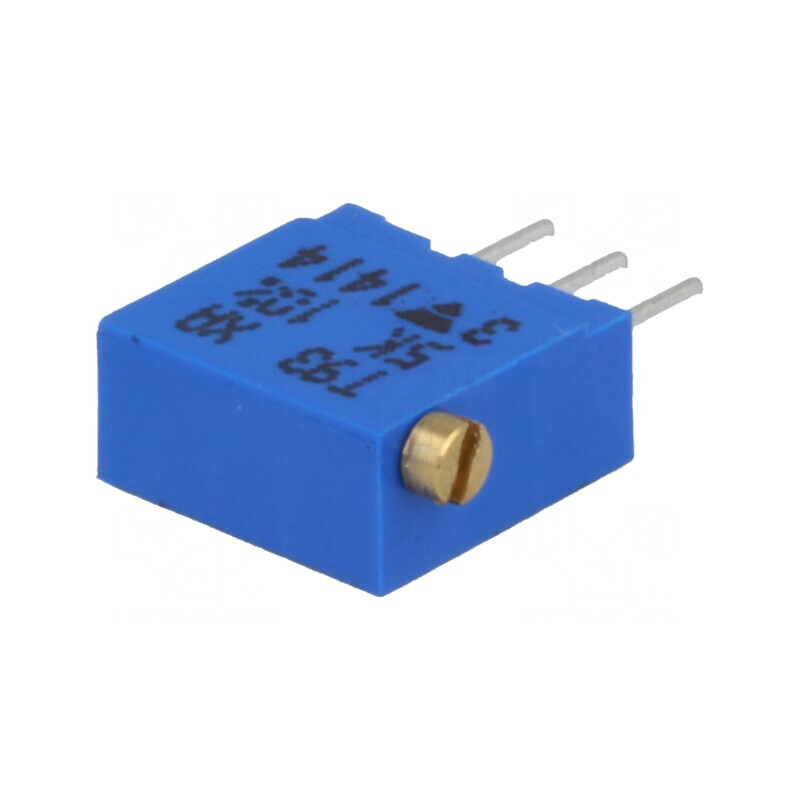 Potenţiometru montaj multitură 5kΩ 500mW THT ±10% | Electronic-mag.ro | Componente Electronice