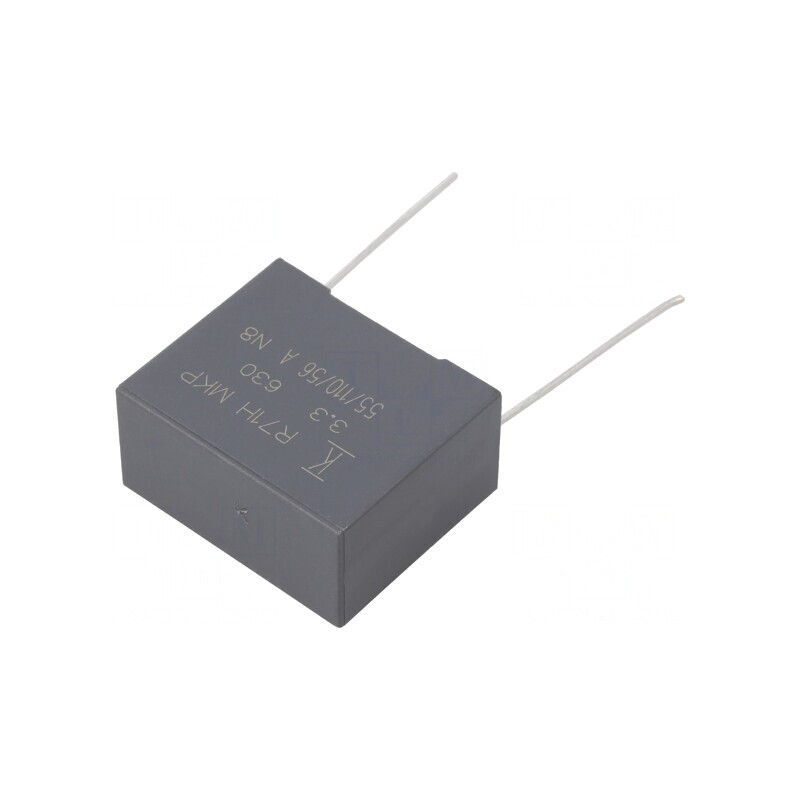 Condensator cu Polipropilenă 3,3uF THT ±10% | Electronic-mag.ro | Componente Electronice
