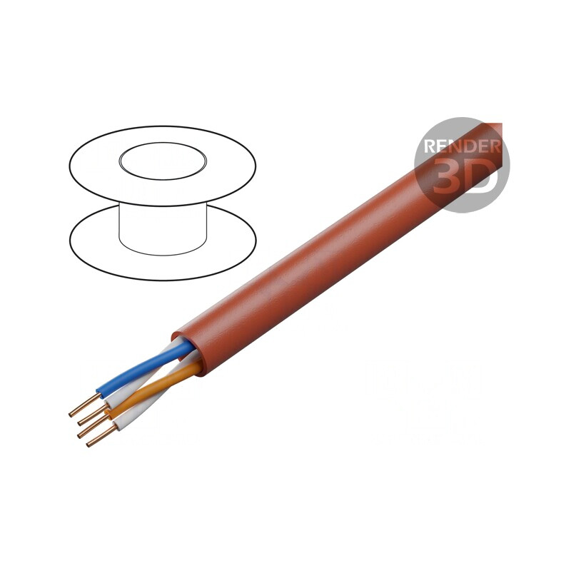 Cablu de Control YnTKSY 2x2x1mm Cu PVC | Electronic-mag.ro | Componente Electronice