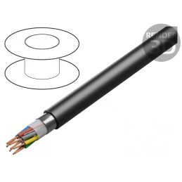 Cablu BiT 2x2x0,5mm PVC Gri Folie Al-PET | Electronic-mag.ro | Componente Electronice