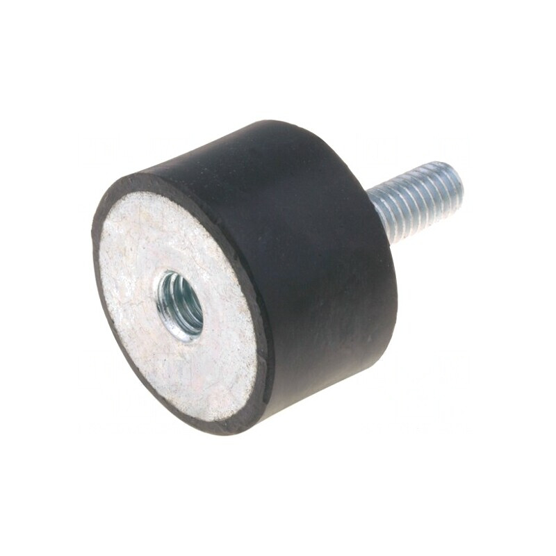Atenuator de Vibrații M6 25mm Guma 15mm 690N | Electronic-mag.ro | Componente Electronice Atenuator de Vibrații M6 25mm Guma 15mm 690N | Electronic-mag.ro | Componente Electronice
