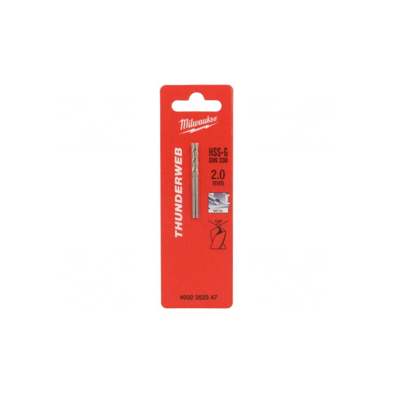 Burghiu Metal 2mm Oțel Rapid HSS-G 2 Buc. | Electronic-mag.ro | Componente Electronice Burghiu Metal 2mm Oțel Rapid HSS-G 2 Buc. | Electronic-mag.ro | Componente Electronice