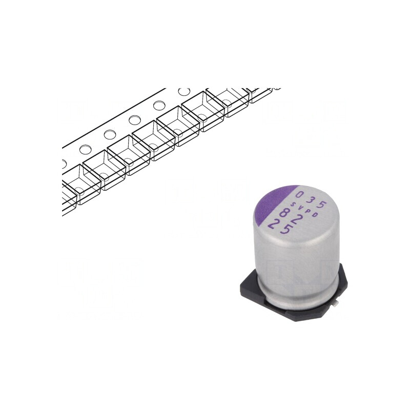 Condensator Polimeric 82uF 25VDC SMD | Electronic-mag.ro | Componente Electronice Condensator Polimeric 82uF 25VDC SMD | Electronic-mag.ro | Componente Electronice