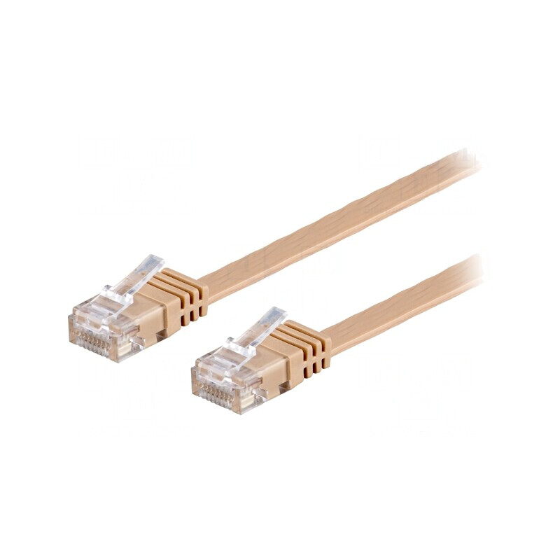 Patch cord UTP Cat6 1m Maro Deschis | Electronic-mag.ro | Componente Electronice