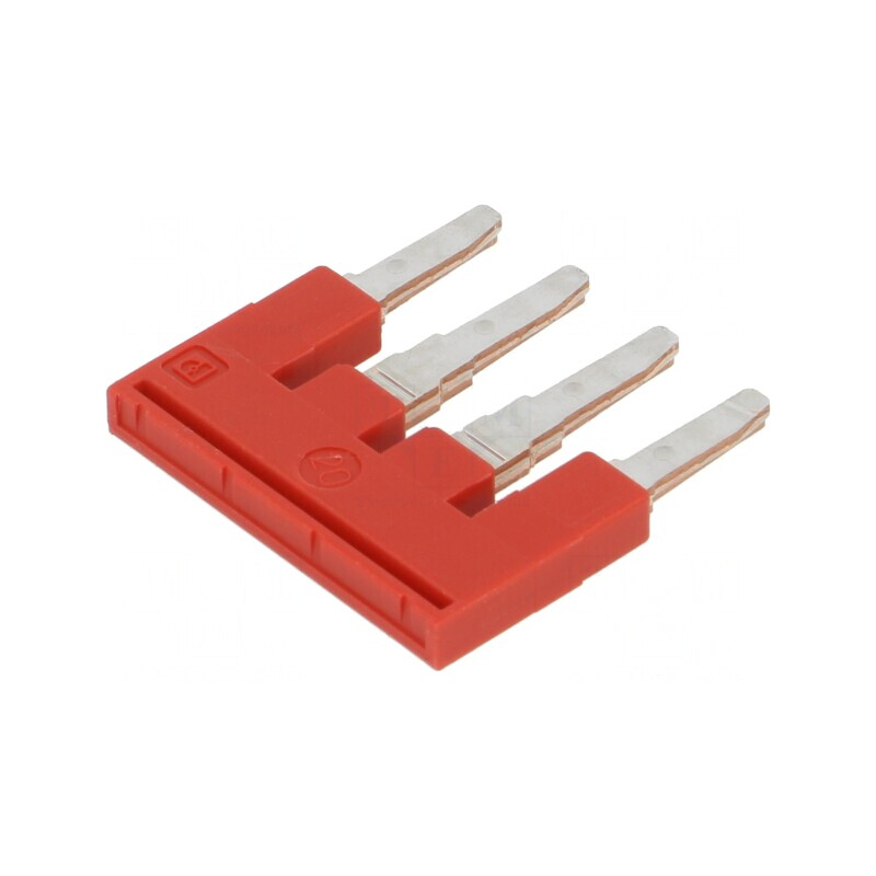 Punte cu șuruburi roșie 4 piste 6mm UL94V-0 | Electronic-mag.ro | Componente Electronice Punte cu șuruburi roșie 4 piste 6mm UL94V-0 | Electronic-mag.ro | Componente Electronice