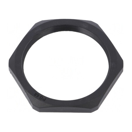 Piuliţă PG48 Poliamidă 8mm Neagră | Electronic-mag.ro | Componente Electronice