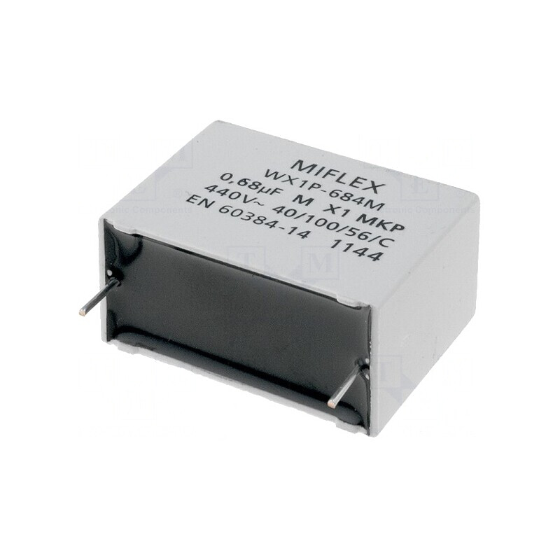 Condensator Polipropilenă 680nF THT 31x24x14mm ±20% | Electronic-mag.ro | Componente Electronice