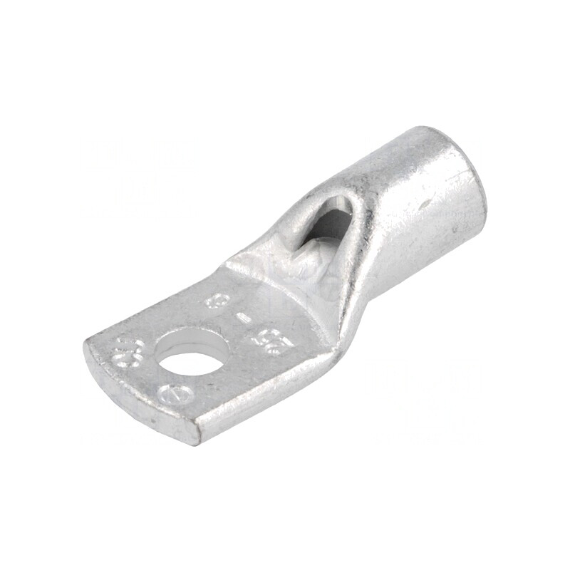 Inelar Tubular M6 25mm2 Crimpat pe Cabluri Cositorite | Electronic-mag.ro | Componente Electronice