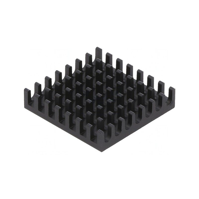 Radiator BGA Negru cu Aripioare 27,9mm | Electronic-mag.ro | Componente Electronice