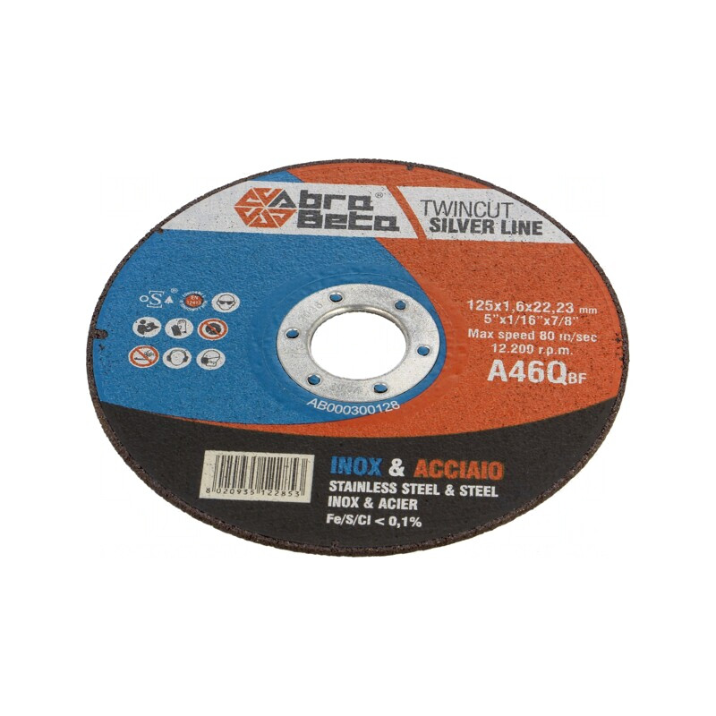 Disc de tăiere 125mm 22,23mm 1,6mm | Electronic-mag.ro | Componente Electronice