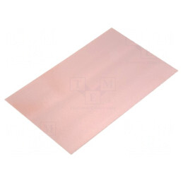 Laminat FR4 Rășină Epoxidică 1mm 160x100mm Două Fețe | Electronic-mag.ro | Componente Electronice