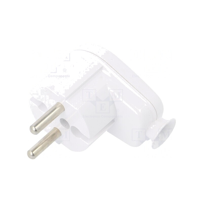 Conector Alimentare AC 230V 16A Albă | Electronic-mag.ro | Componente Electronice