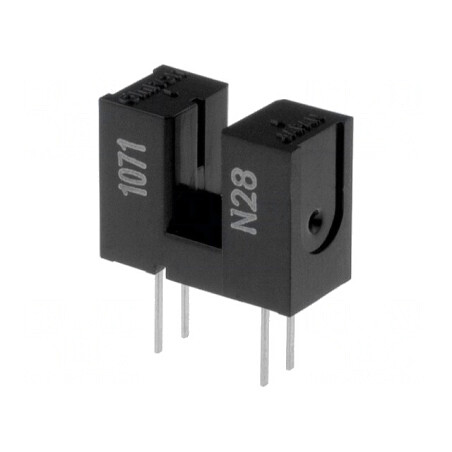 Senzor Fotoelectric Transmițător-Receptor Slot DARK-ON | Electronic-mag.ro | Componente Electronice