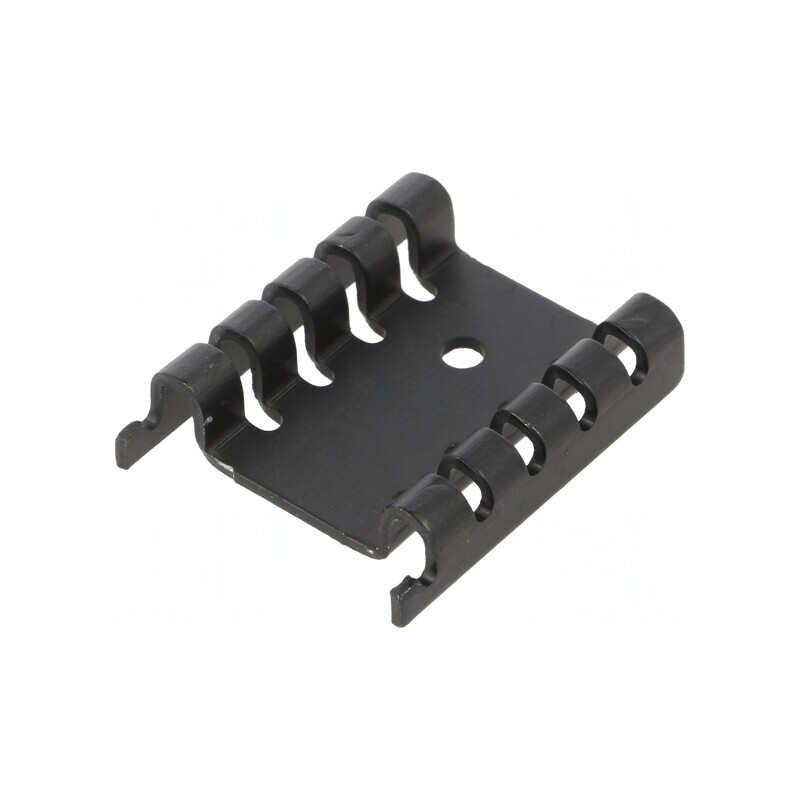 Radiator negru TO220 7,2x27x29mm 20K/W | Electronic-mag.ro | Componente Electronice Radiator negru TO220 7,2x27x29mm 20K/W | Electronic-mag.ro | Componente Electronice