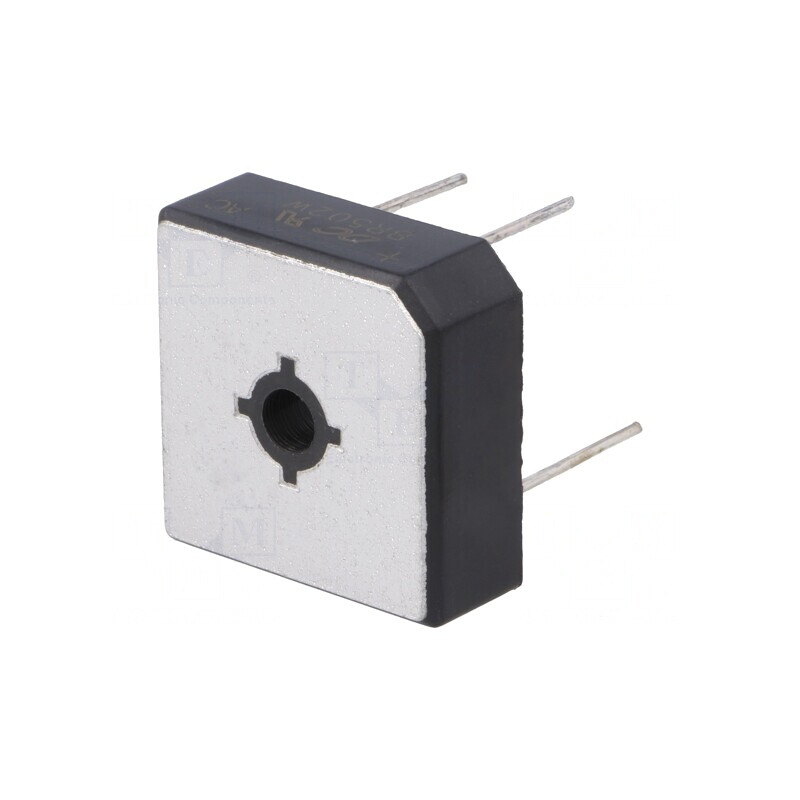Punte Redresoare Monofazată 200V 50A THT | Electronic-mag.ro | Componente Electronice