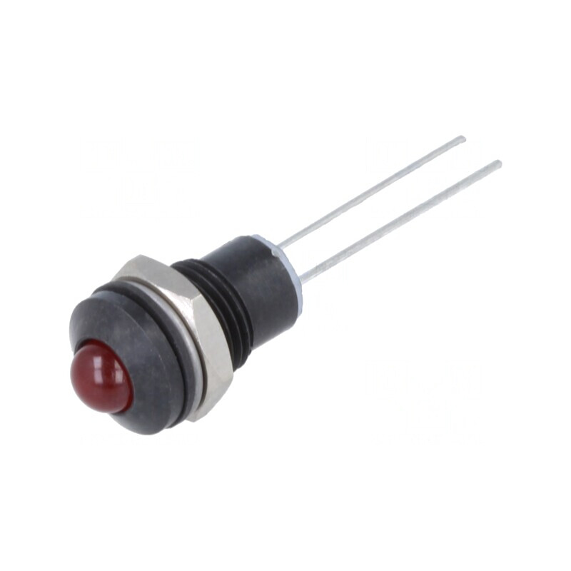 Lampă LED Roșie 2VDC Ø8mm Metalică | Electronic-mag.ro | Componente Electronice Lampă LED Roșie 2VDC Ø8mm Metalică | Electronic-mag.ro | Componente Electronice