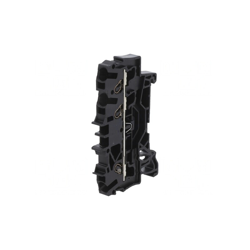 Îmbinare Șine 2,5mm2 Neagră 3 Borne | Electronic-mag.ro | Componente Electronice