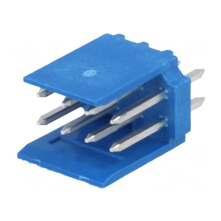 Soclu Cablu-Placă HE14 2,54mm 8 PIN THT 3A Cositorit | Electronic-mag.ro | Componente Electronice