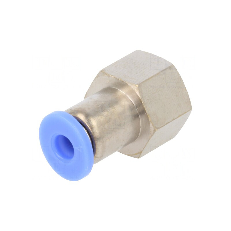 Racord Push-In Alamă Nichelată 15bar 60°C | Electronic-mag.ro | Componente Electronice