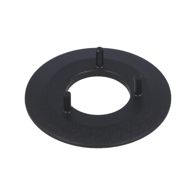 Disc Fixare ABS Negru 40mm | Electronic-mag.ro | Componente Electronice