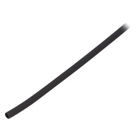 Manșon Termocontractabil cu Adeziv 3:1 3,2mm 1m Negru | Electronic-mag.ro | Componente Electronice