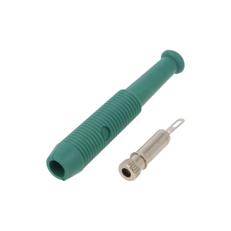 Soclu Banană 2mm Verde 6A 60VDC | Electronic-mag.ro | Componente Electronice Soclu Banană 2mm Verde 6A 60VDC | Electronic-mag.ro | Componente Electronice