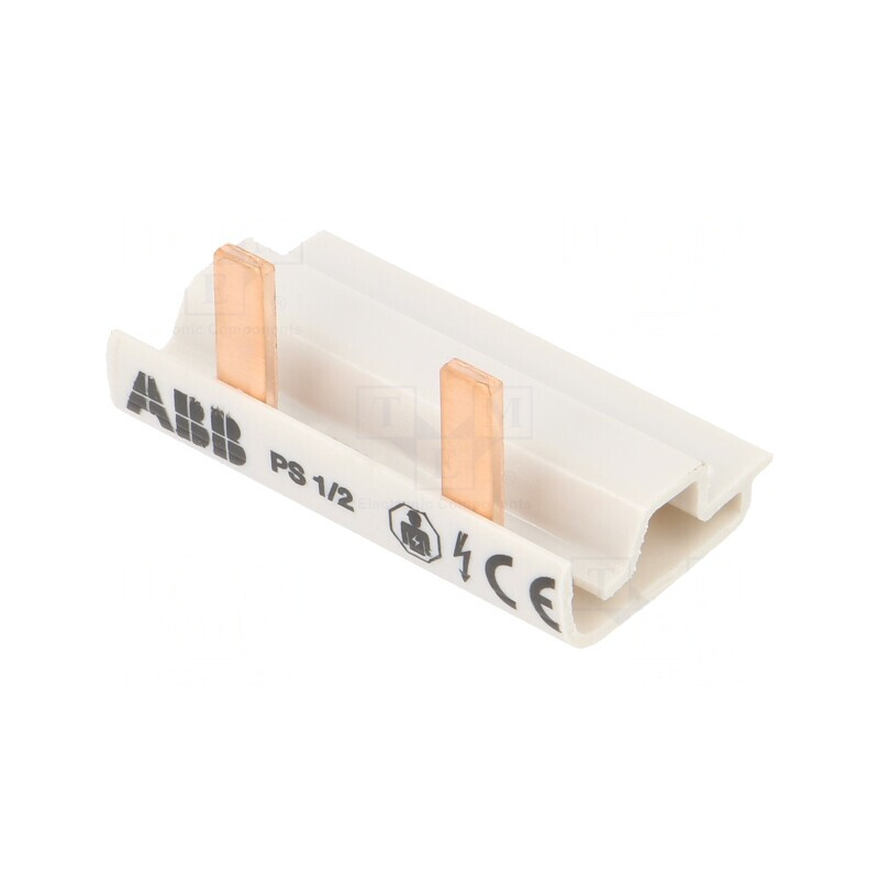 Bară colectoare 10mm2 1P 690V 63A 2 module | Electronic-mag.ro | Componente Electronice