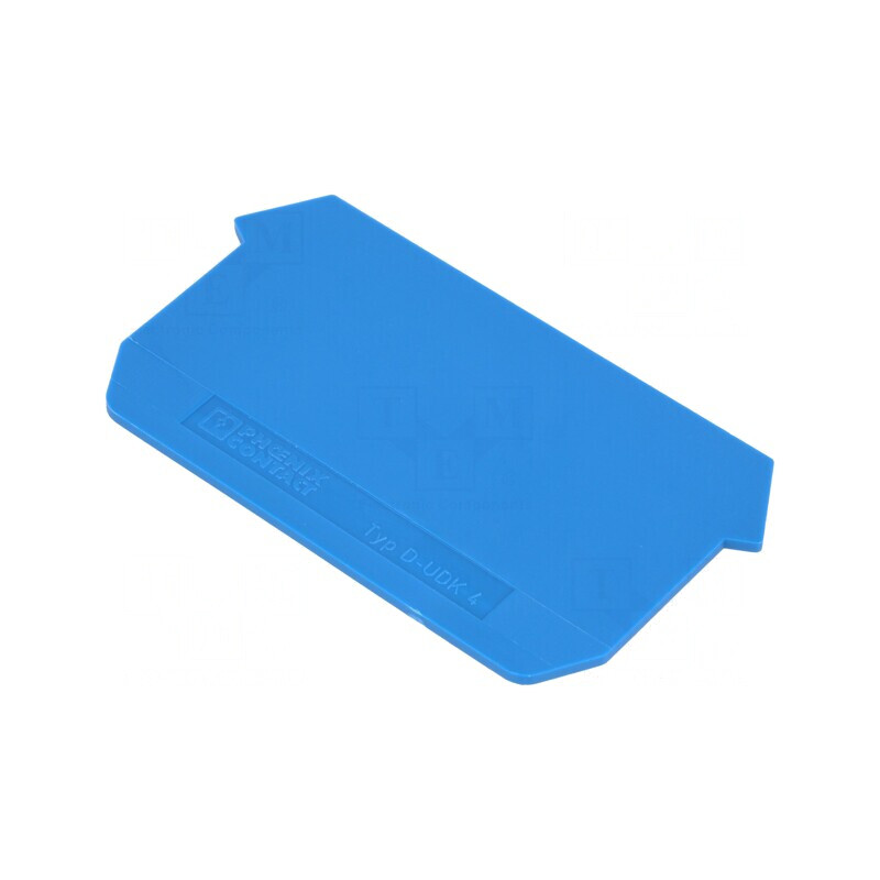 Capac Final Albastru Conectori UDK4 Poliamidă 1.5mm | Electronic-mag.ro | Componente Electronice