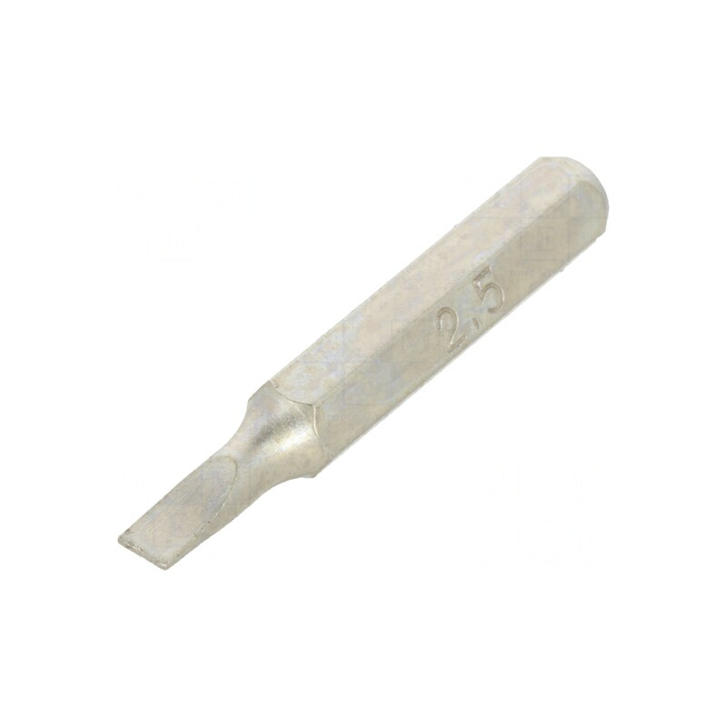 Capăt de şurubelniţă plată 2,5x0,4mm 27mm | Electronic-mag.ro | Componente Electronice Capăt de şurubelniţă plată 2,5x0,4mm 27mm | Electronic-mag.ro | Componente Electronice