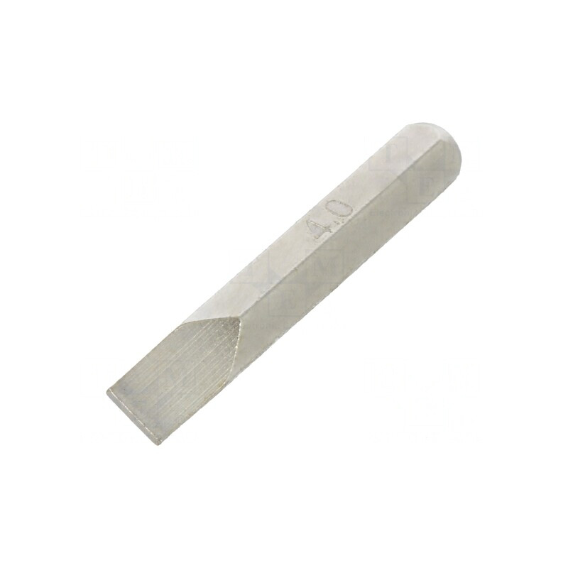 Capăt de șurubelniță plată 4,0x0,8mm 27mm | Electronic-mag.ro | Componente Electronice