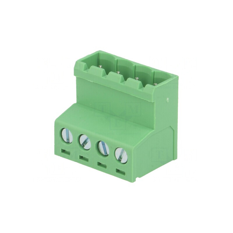 Regletă Conexiuni Deconectabilă 5mm 4 Piste Drept Mufă | Electronic-mag.ro | Componente Electronice