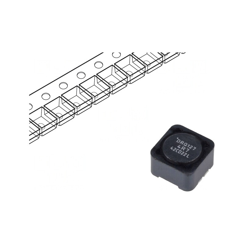 Inductor SMD 4.7uH 8.25A 9.17mΩ ±20% | Electronic-mag.ro | Componente Electronice Inductor SMD 4.7uH 8.25A 9.17mΩ ±20% | Electronic-mag.ro | Componente Electronice